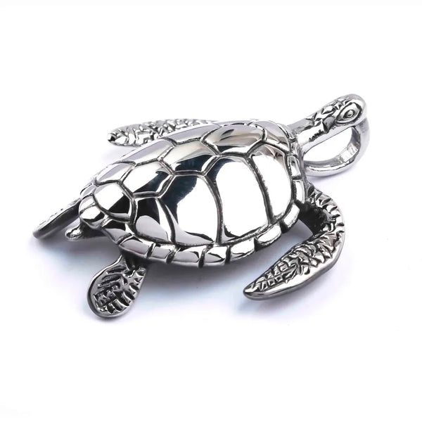 Stainless Steel Turtle Necklace