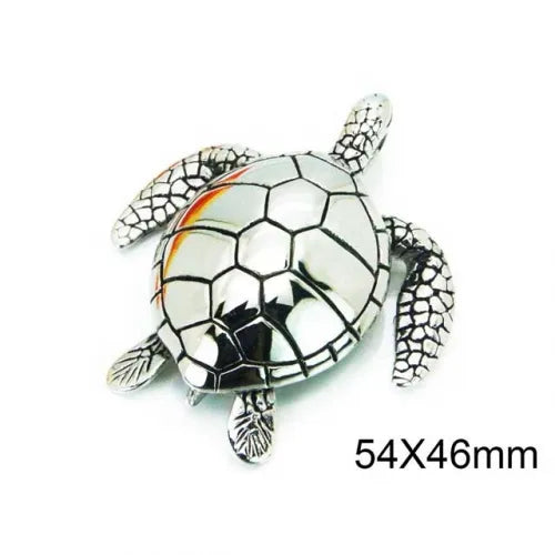 Stainless Steel Turtle Necklace