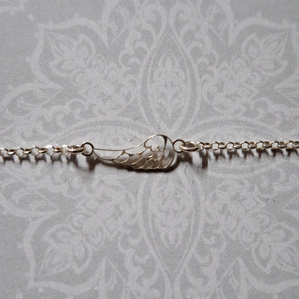 Sterling Silver Angelwing Bracelet