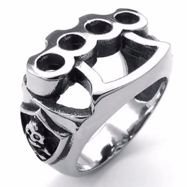 Stainless Steel Knuckle Buster Ring