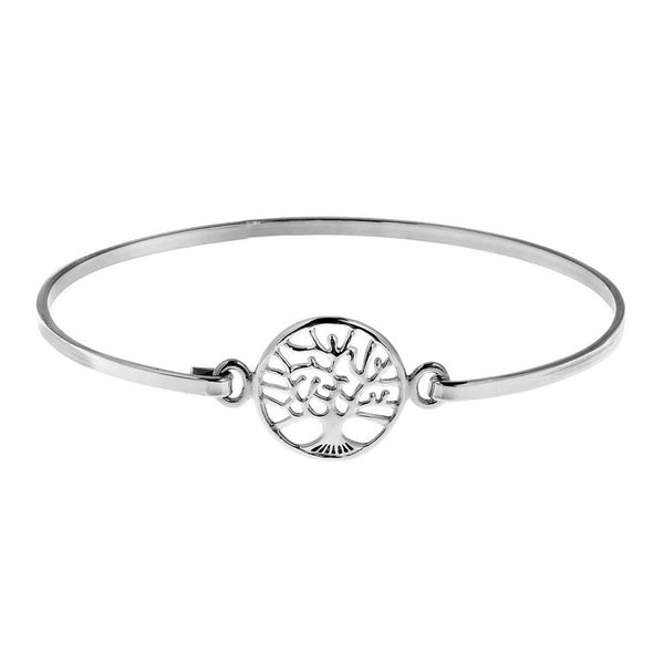 Sterling Silver Tree of Life  Bangles
