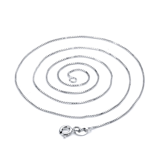Sterling Silver  Cresent Moon Necklace