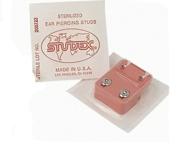 Studex Clear CZ Stud Surgical Steel Earrings