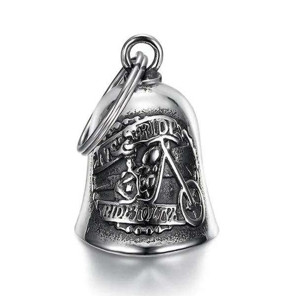 Stainless Steel Live to Ride Guardian Bell