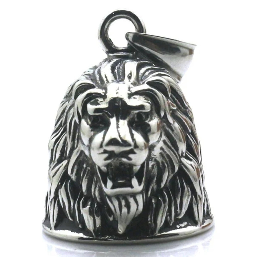 Stainless Steel Lion Head Guardian Bell