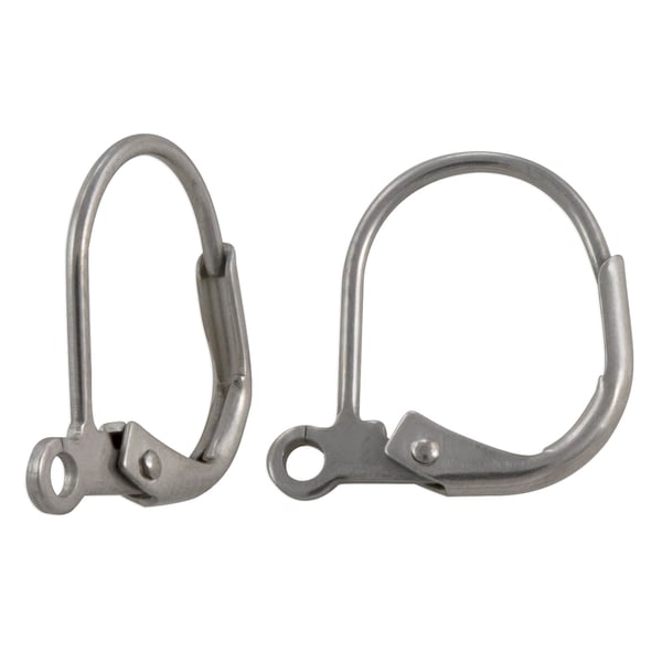 Stainless Steel Leverback Earring Hooks