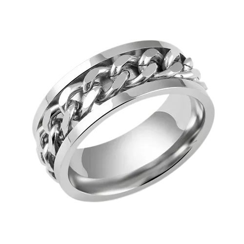 Stainless Steel Rotatable Chain Ring