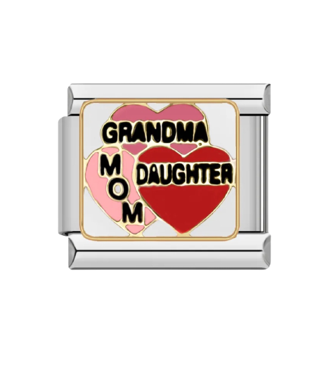 Stainless Steel Mom,Daughter,Grandma Nomination Style Link