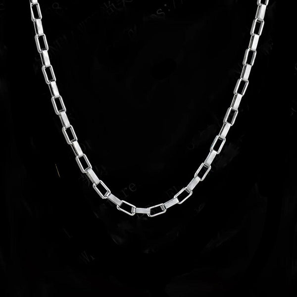 Stainless Steel 3mm Box Chain Necklace