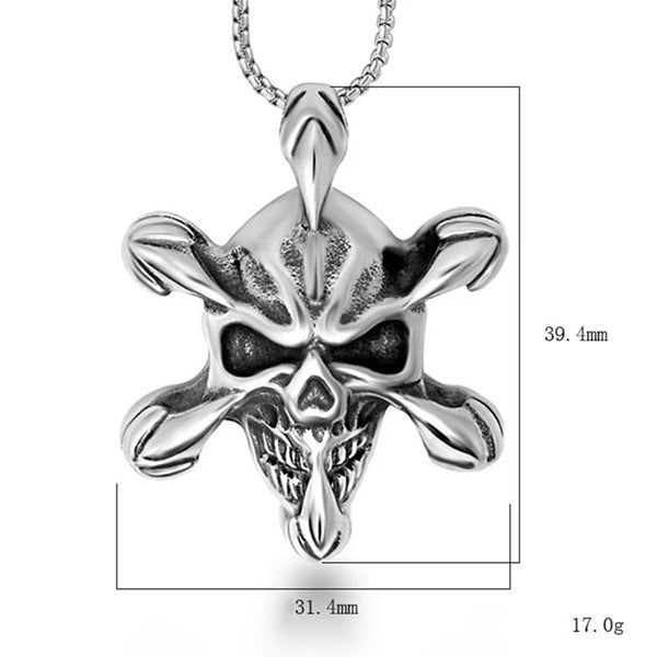 Skull Claw Necklace