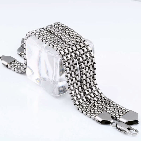 Stainless Steel Chain Mail Bracelet