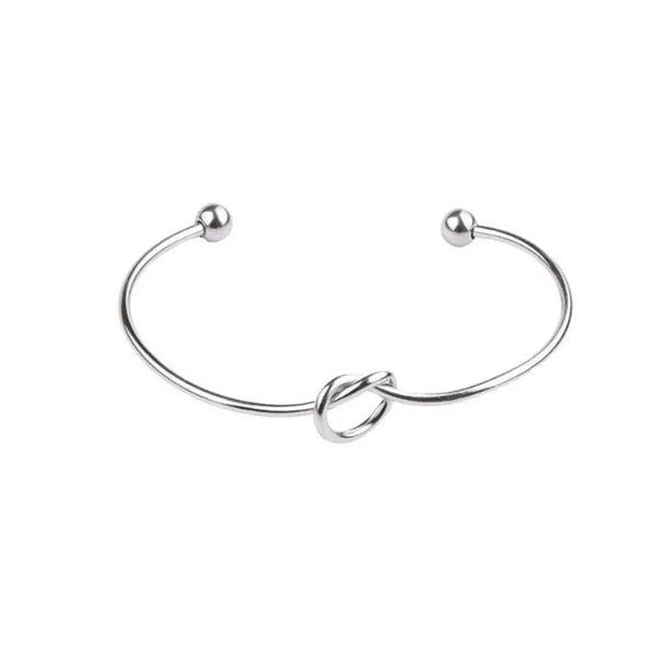 Stainless Steel Knot Bangle