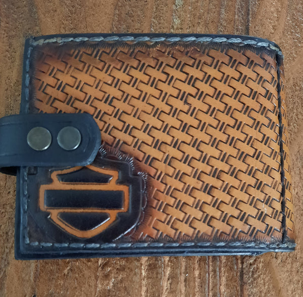 Genuine Leather Custom  Handmade Wallet