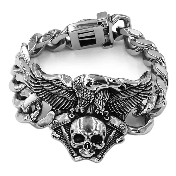 Skull/Eagle  Bracelet
