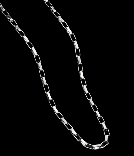 Stainless Steel 3mm Box Chain Necklace