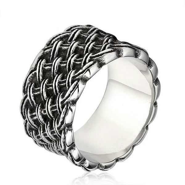 Stainless Steel Weaved Band
