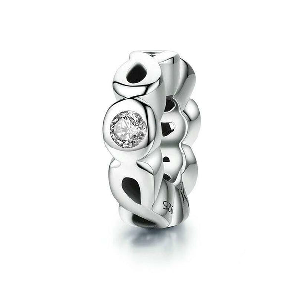 Sterling Silver Pandora Infinity Love Spacer Charm