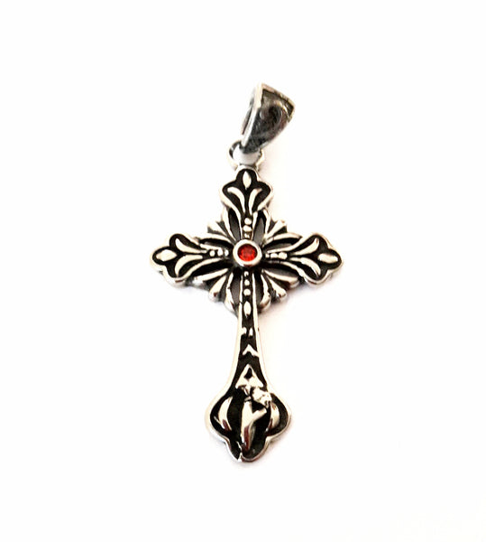 Emblem Cross Necklace