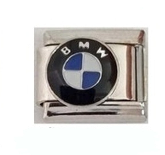 Stainless Steel BMW Nomination Style Link Charm