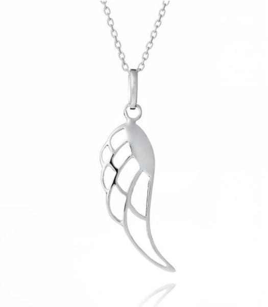 Sterling Silver My Guardian Angel Necklace