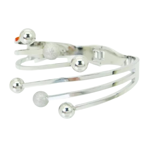 Stainless Steel Ball Bangle
