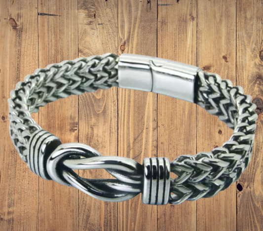 Stainless Steel Celtic Knot Bracelet